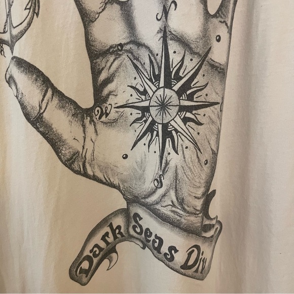 Dark Seas T-Shirt Small Nautical Mens - Picture 3 of 8